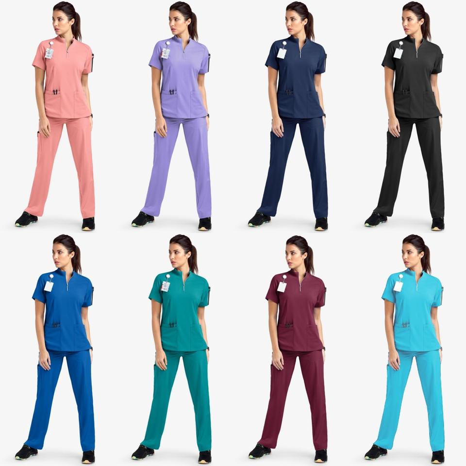 Designer Scrub Set — Surgical, Dental, Clinic & Salon Uniform