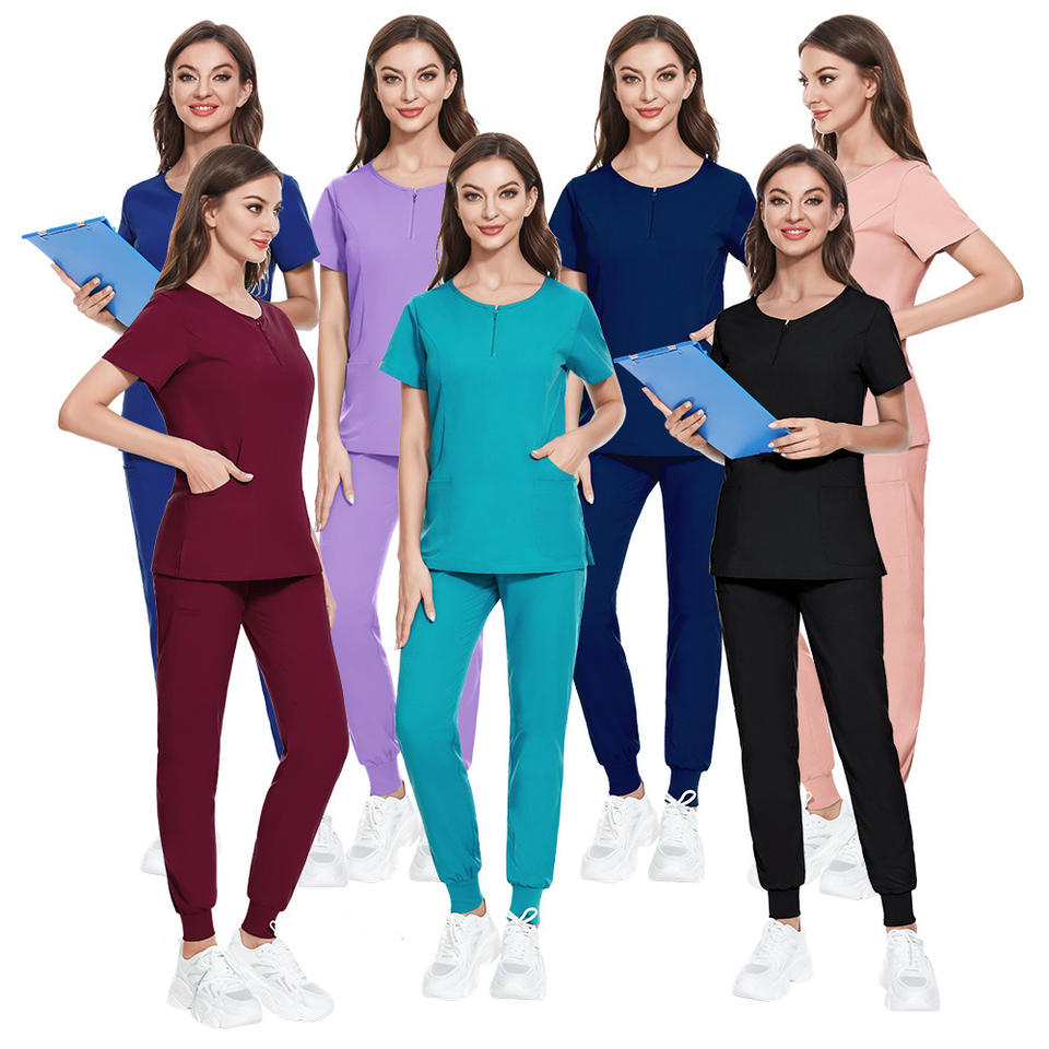 Designer Scrub Set — Surgical, Dental, Clinic & Salon Uniform — view 3