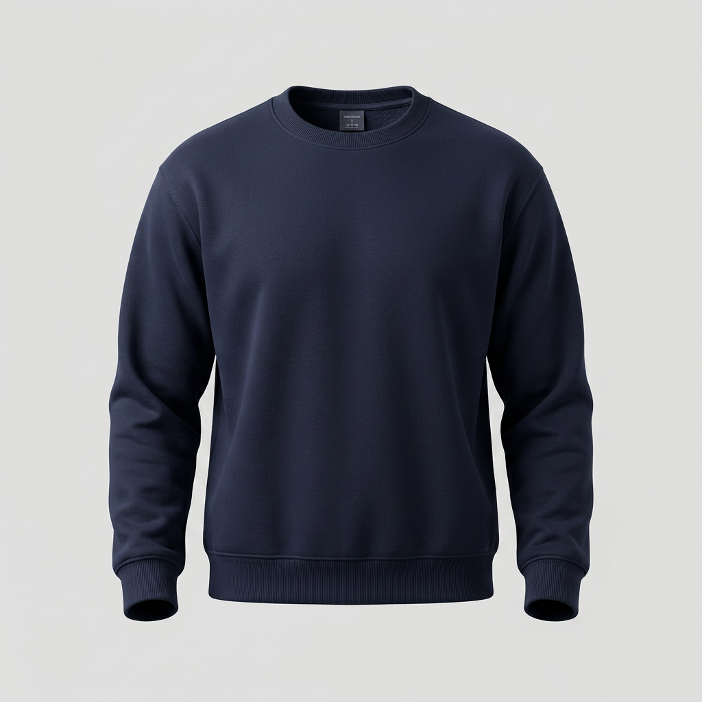 Plain Sweatshirt — Plus Size XL to 7XL