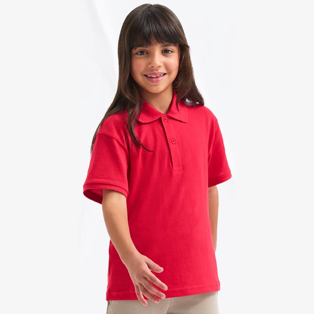 Childrens Active Cotton Poloshirt — brochure code UC116