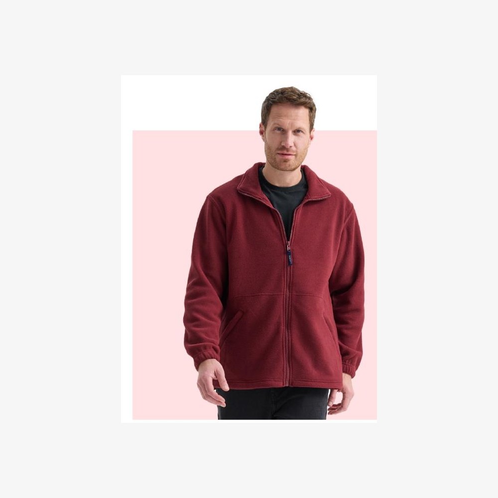 Classic Full Zip Fleece Jacket — brochure code UC604